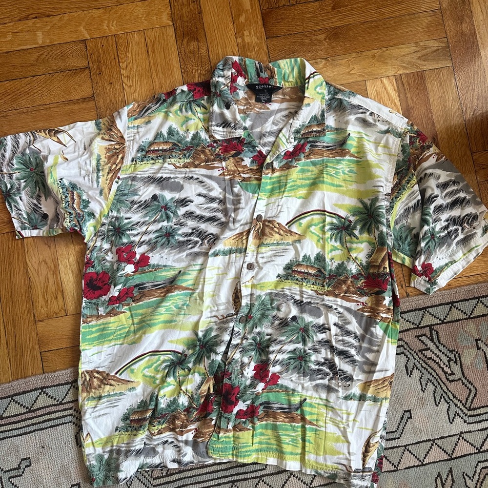 Ezekiel Tropical Print Men's Shirt